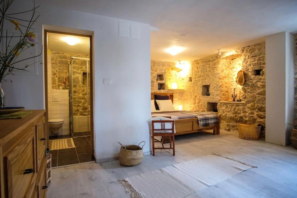 Stone House Kula Milica Villa Mala Cista Bagian luar foto